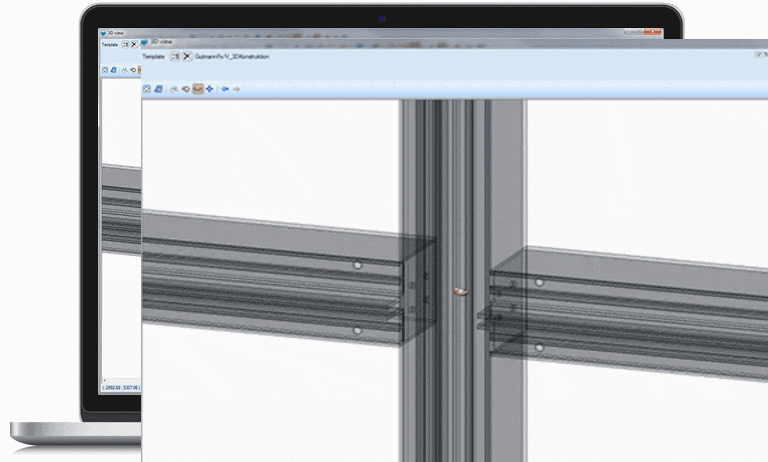 Visualization 3D X-Ray View