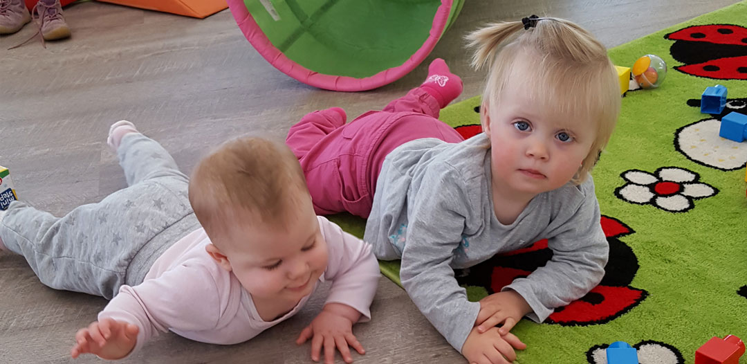 Platz zum Krabbeln, Toben und Spielen