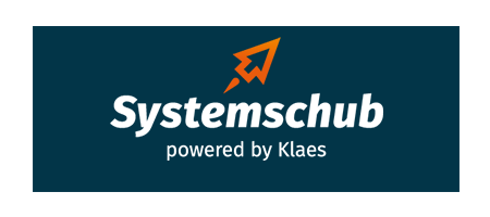 Logo - Systemschub - Negativ